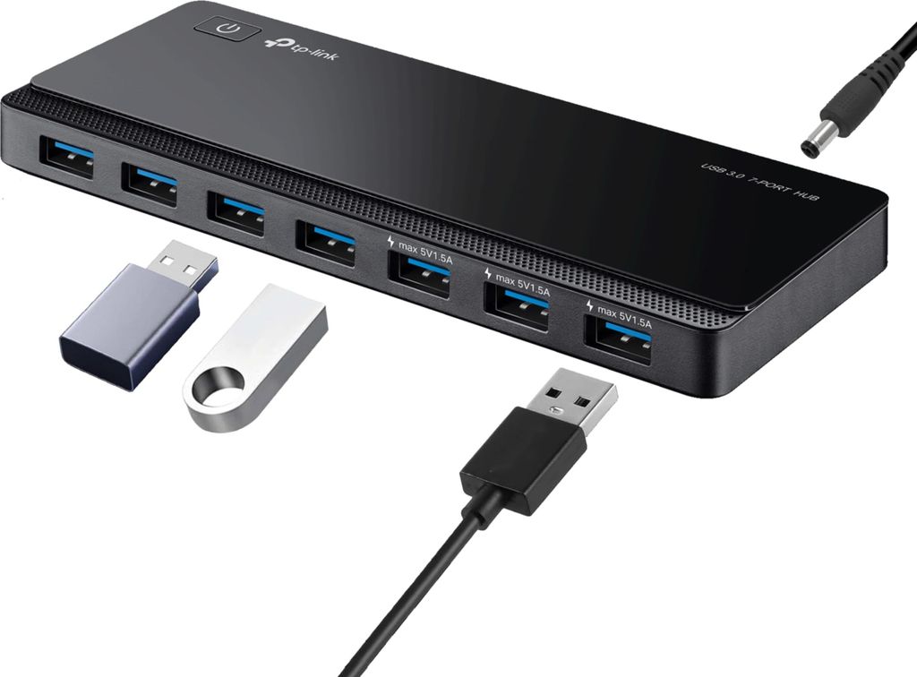 TP-Link USB-Hub 7x USB 3.0 UH700 (V4.0) mit NT 12v/2,5A Obrázok produktu 