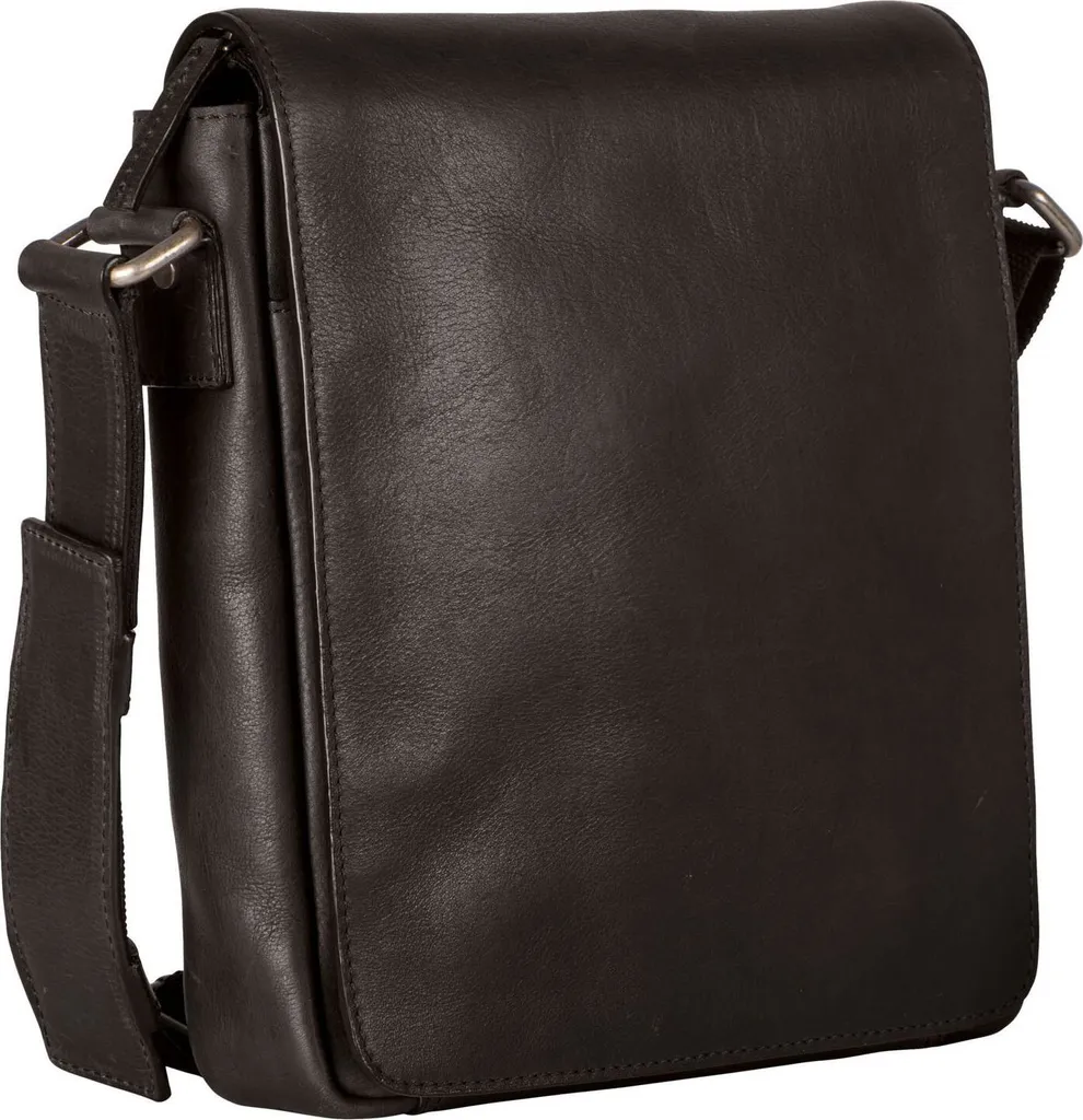 Sac Bandoulière Roma Noir pour Travail et Études - Leonhard Heyden Sacoche