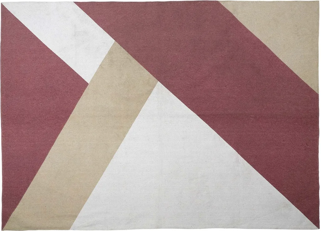 Tapis Nude Géométrique Doux 120x170cm - Finition Soft Touch Design - 4