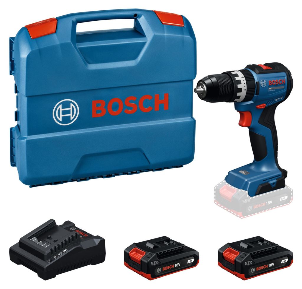 Akumulátorová příklepová vrtačka Bosch GSB18V-52, 2 Obrázek produktu 