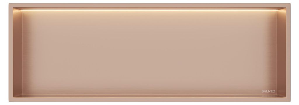 BALNEO nástěnná nika WALL-BOX ONE 30 × 90 × 10 cm v měděné Obrázek produktu 
