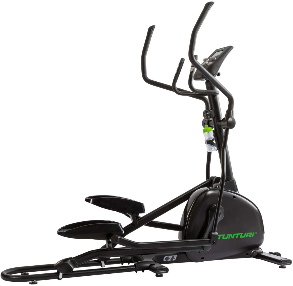 Tunturi Crosstrainer C25 Competence, Elipsentrainer mit 8 Widerstandsstufen, 3 Programme, Schrittlänge 50 cm
