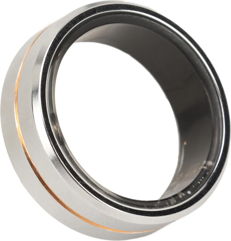 Smart Ring Argent n°12 : Bague Connectée Étanche avec Tracker de Santé - 4