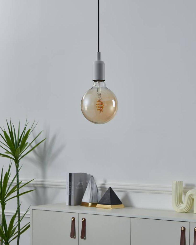 Eglo 12245 LED E27 Leuchtmittel 1x4,9W Ø125mm Fernbedienung Produktbild 