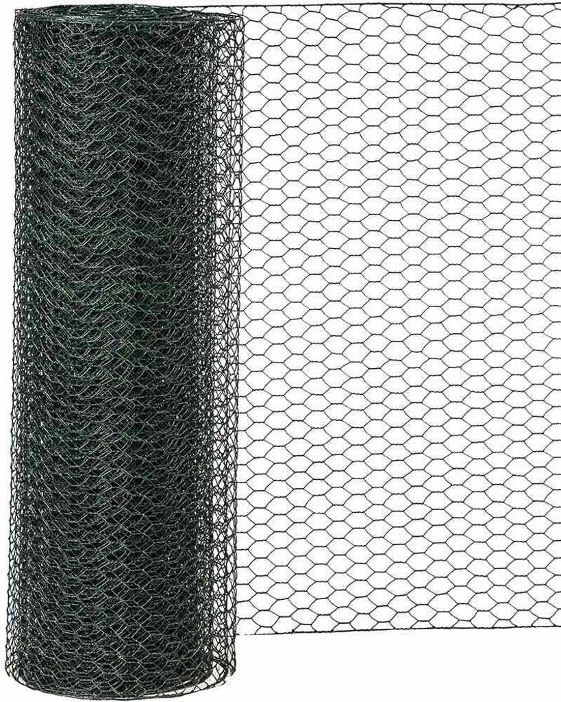 SIENA GARDEN Sechseckgeflecht PVC grün 13/500 5 m Produktbild 