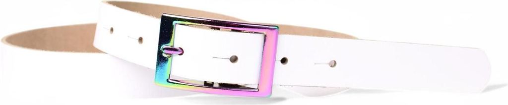 FRONHOFER Kindergürtel mit bunter Schnalle, echt Leder, 2,5 cm breit