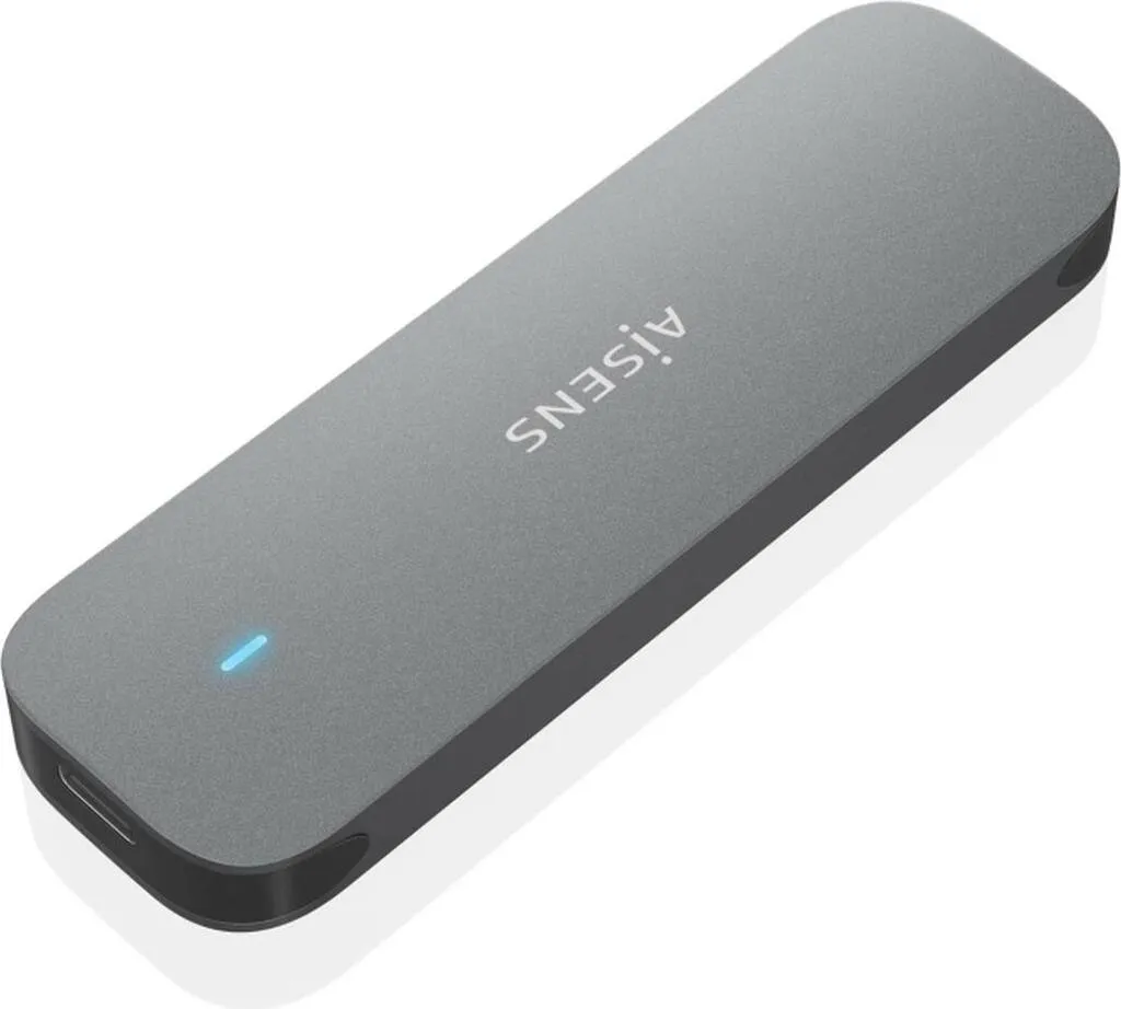 Custodia Esterna SSD M.2 SATA Aisens ASM2-006GRY | USB 3.1 5Gbps
