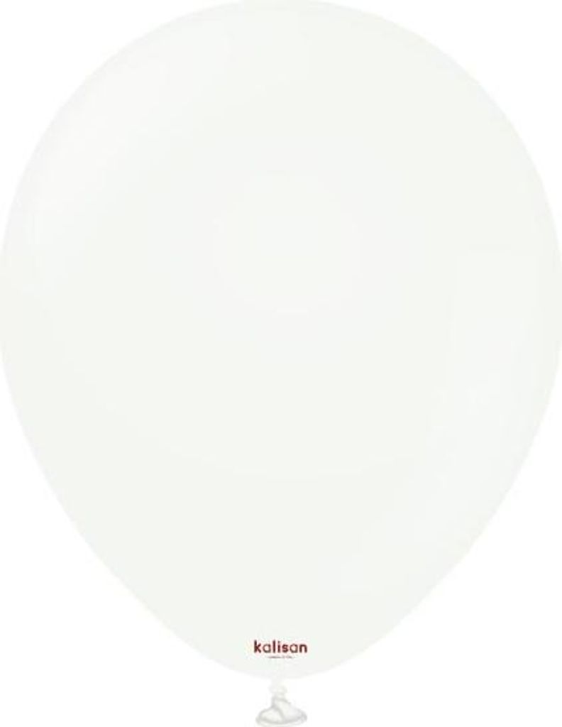 Kalisan Weiße Latexballons, weiß 30cm, 500 Stk.