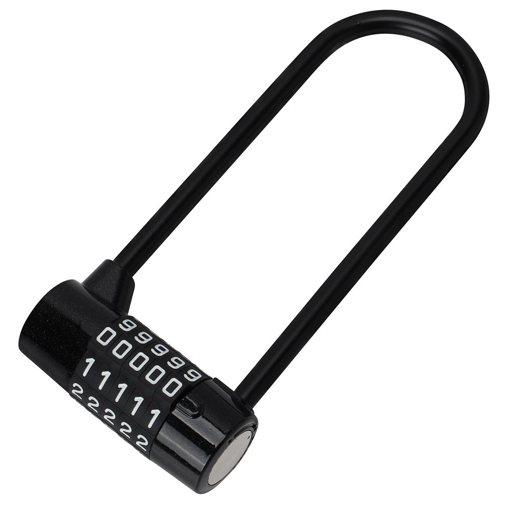 Kurtzy Cadenas Anse longue Cadenas à combinaison 5 chiffres Image du produit 