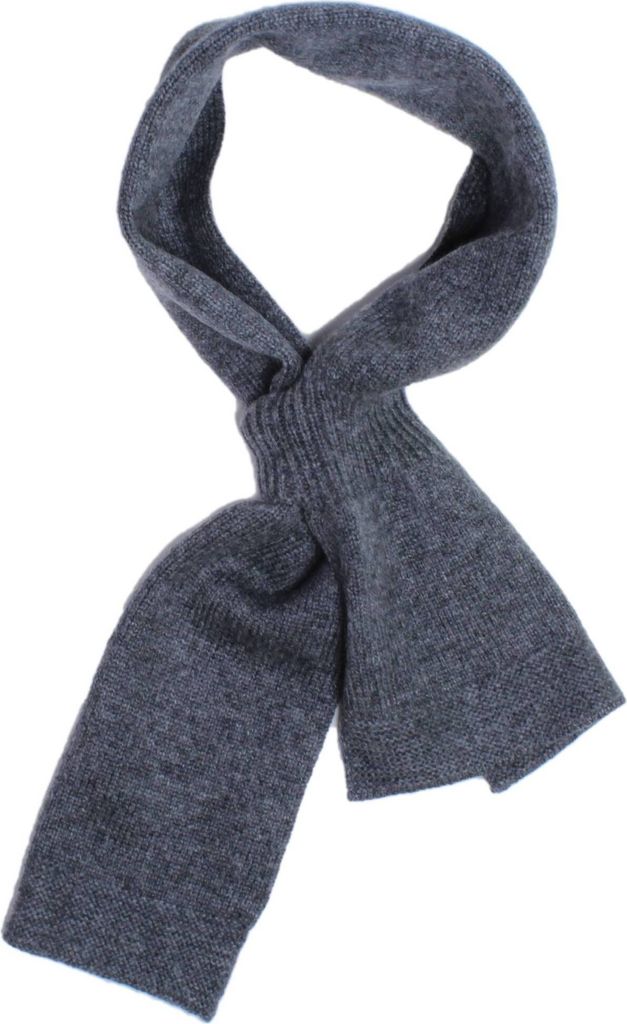 TUMELO Loop Schal Damen & Herren, edler 100% Cashmere Rundschal, warmer Loopschal - Anthrazit