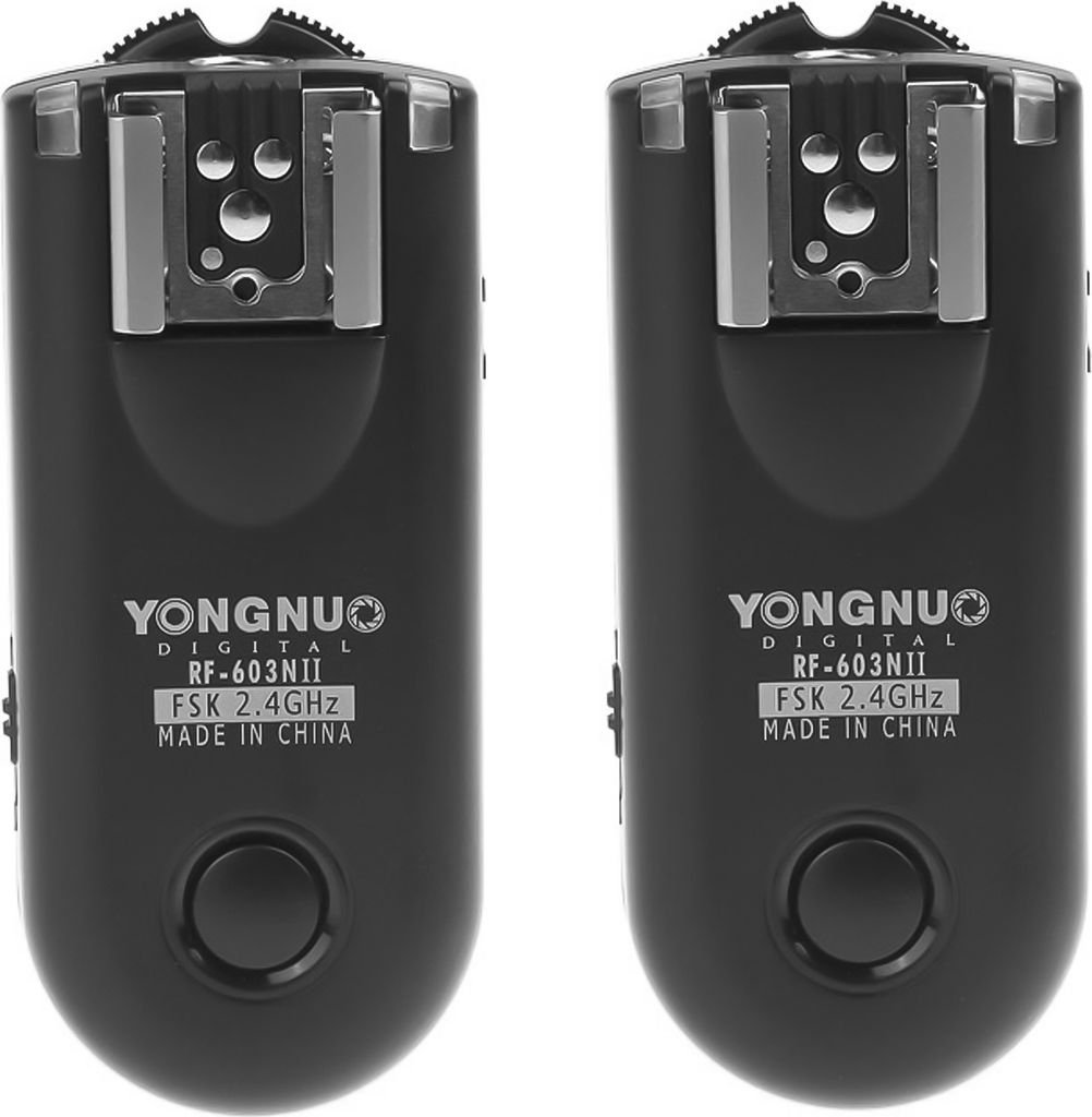 Yongnuo RF-603N II Wireless Remote Flash Trigger N3 fuer Nikon D90 D600 D5000 D7000