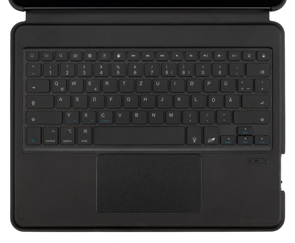 Gecko Keyboard Cover Apple iPad Pro 12,9'' (2021) QWERTZ, Produktbild 