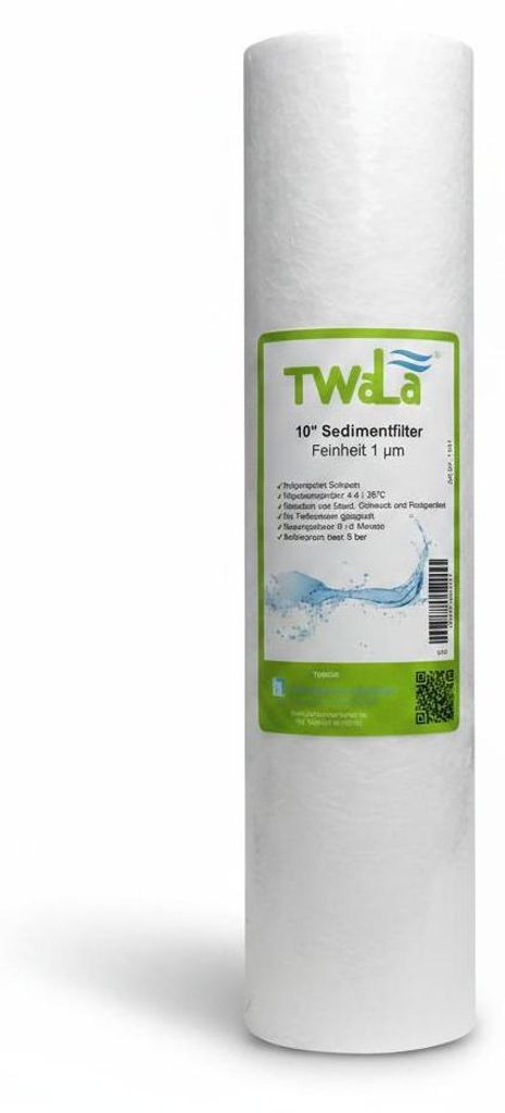 6x TWaLa 10' Sediment Trinkwasser Filter für Umkehrosmose, Produktbild 