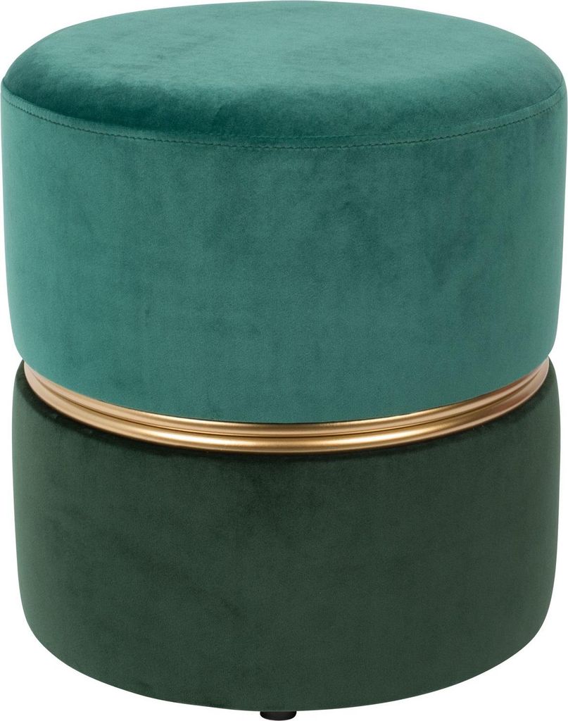 Housecraft Living Bubbly Pouf/ Sitzhocker Forest/ Grün