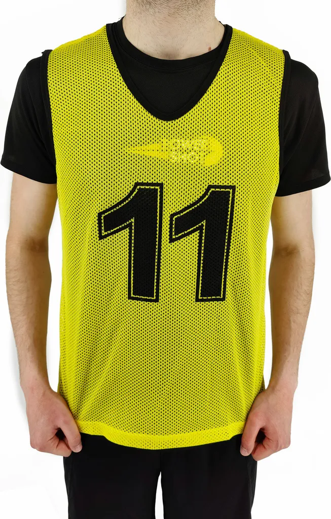 Stock 11 Casacche Allenamento Numerate Adulto Giallo | Kit Teamwear