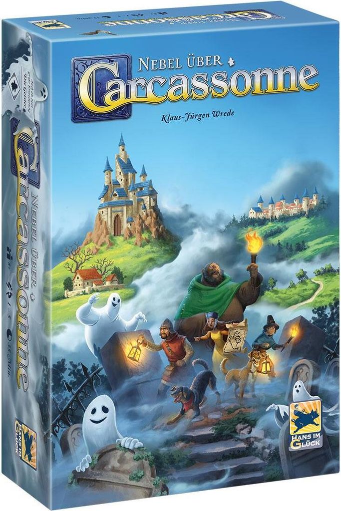 Nebel über Carcassonne, Brettspiel Produktbild 