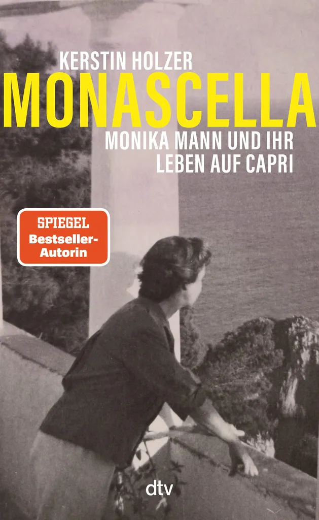 Livre Monascella Kerstin Holzer | Biographie Monika Mann Capri