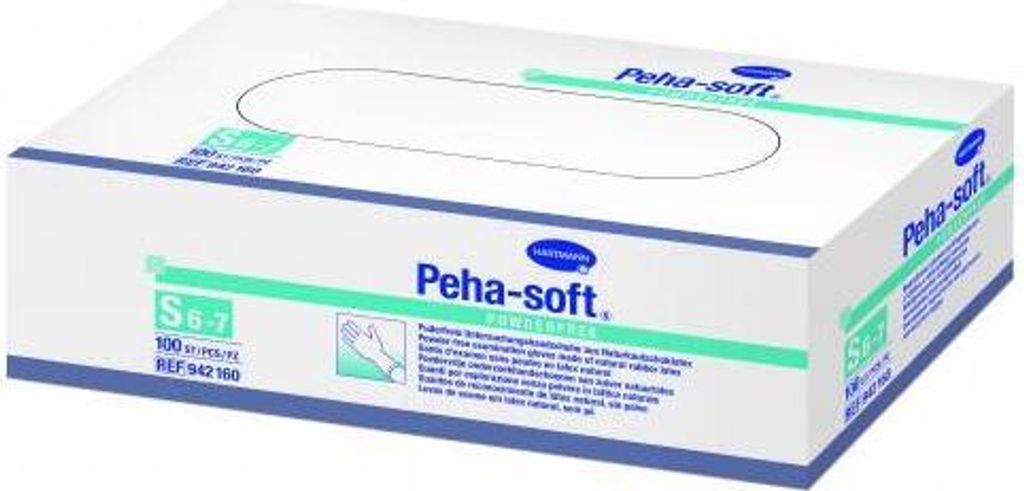 Hartmann Peha-soft powderfree U.-Handschuhe S (100 Stck) Produktbild 3