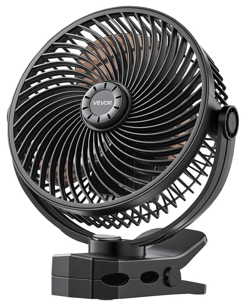 VEVOR Mini ventilatore con clip, ventilatore da tavolo con Immagine del prodotto 