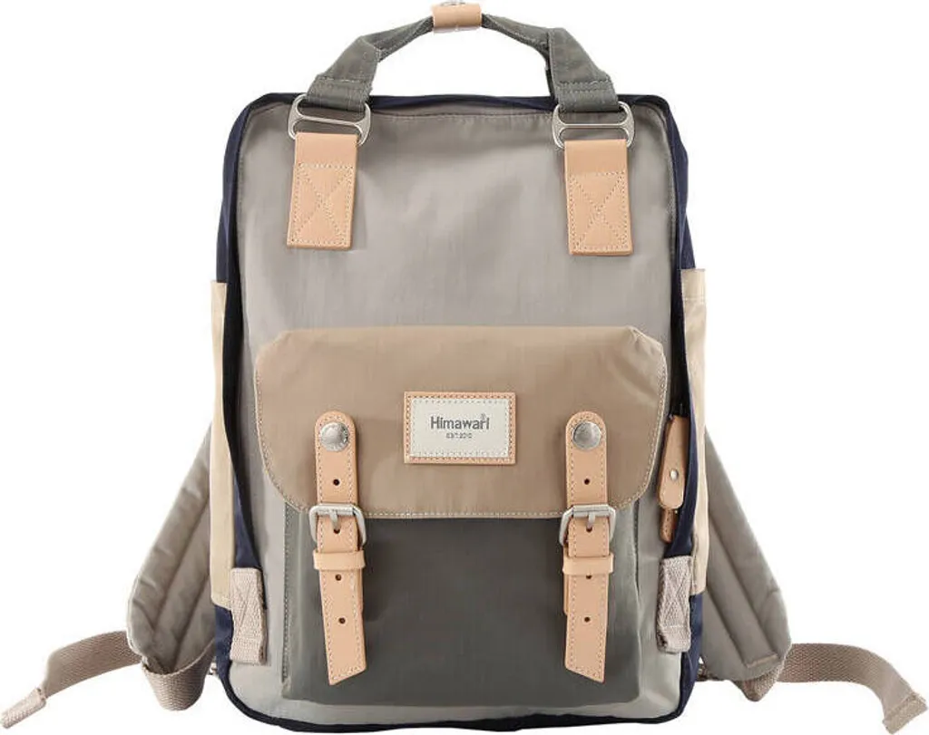 Zaino Himawari Impermeabile 14 pollici 188L - Grigio Beige Travel Bag