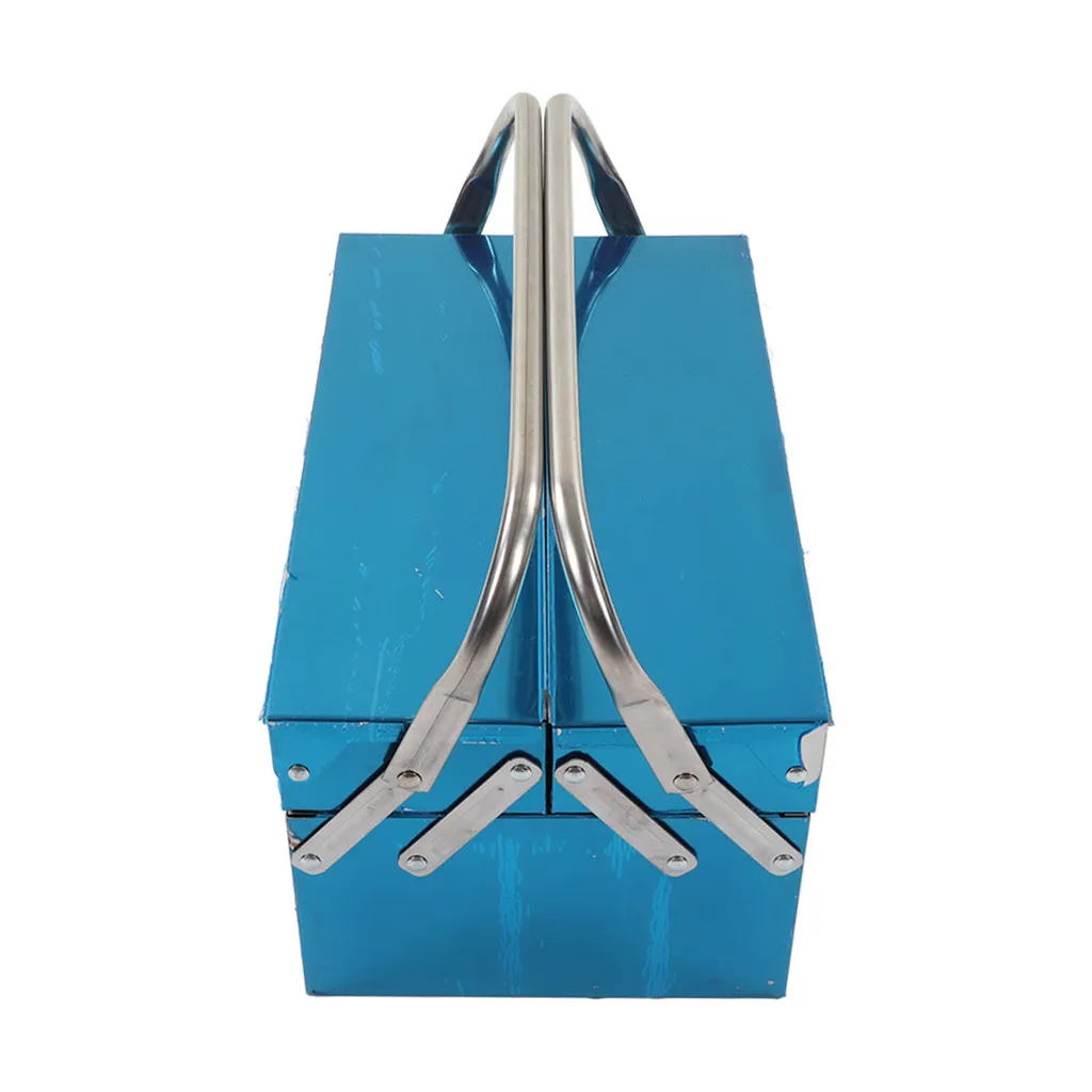 Boîte à outils en acier inoxydable à 3 compartiments pliable série PRO - 6