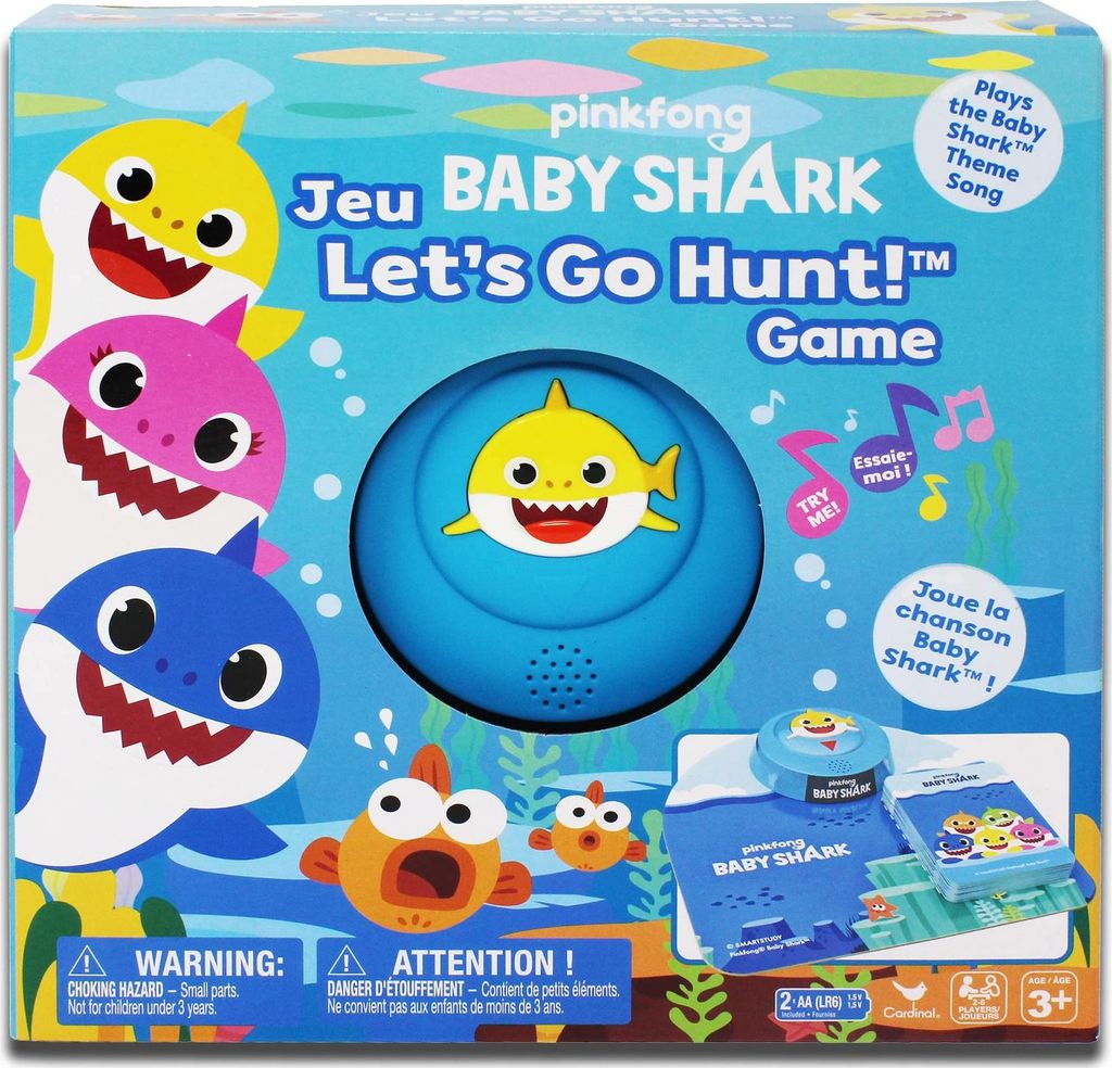 Games Pinkfong Baby Shark Let's Go Hunt-Kartenspiel, Produktbild 