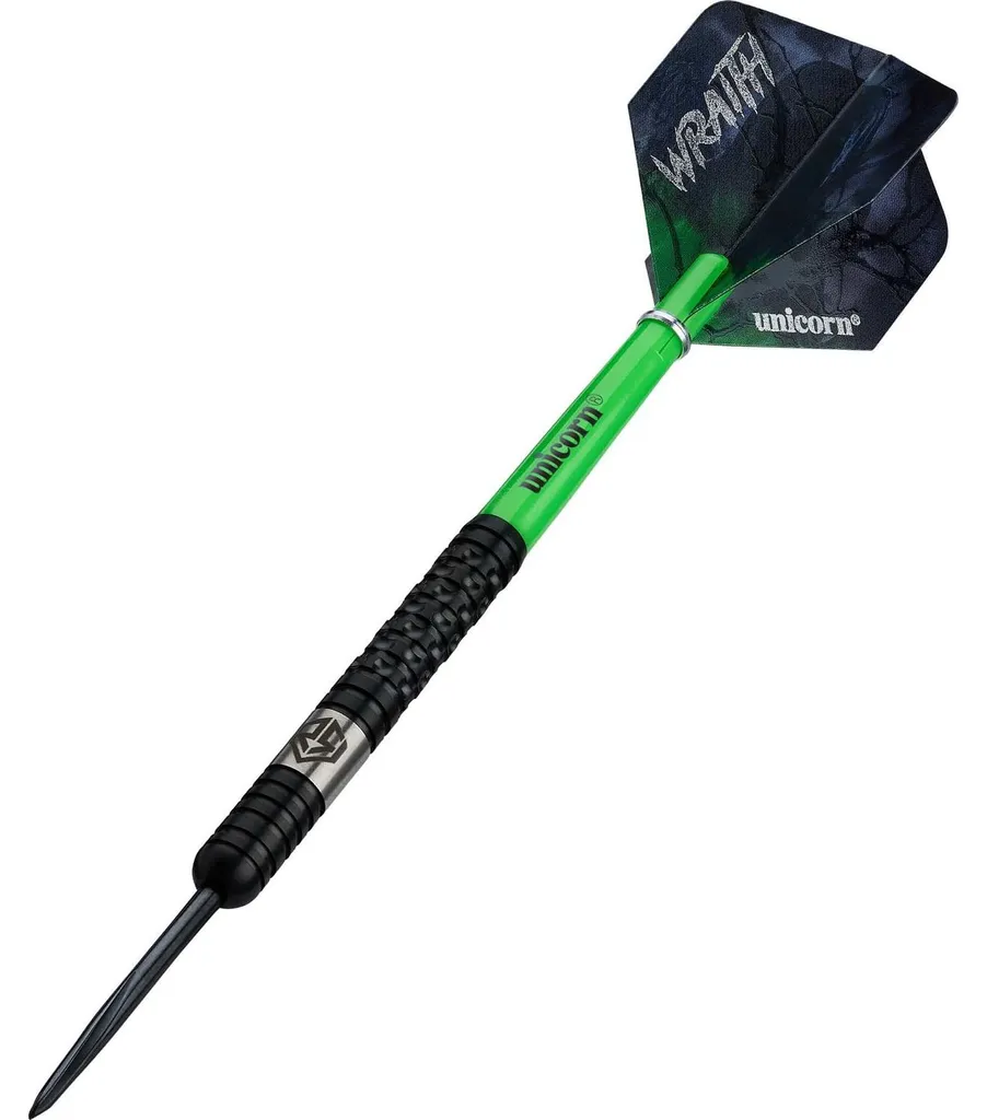 Jeu de Fléchettes en Tungstène Unicorn Wraith Smith 22g pour Cible