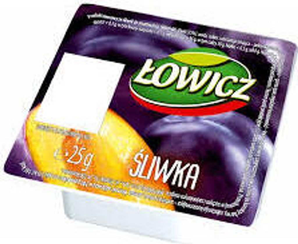 Pflaumenmus Monoporation 25g - Łowicz Produktbild 