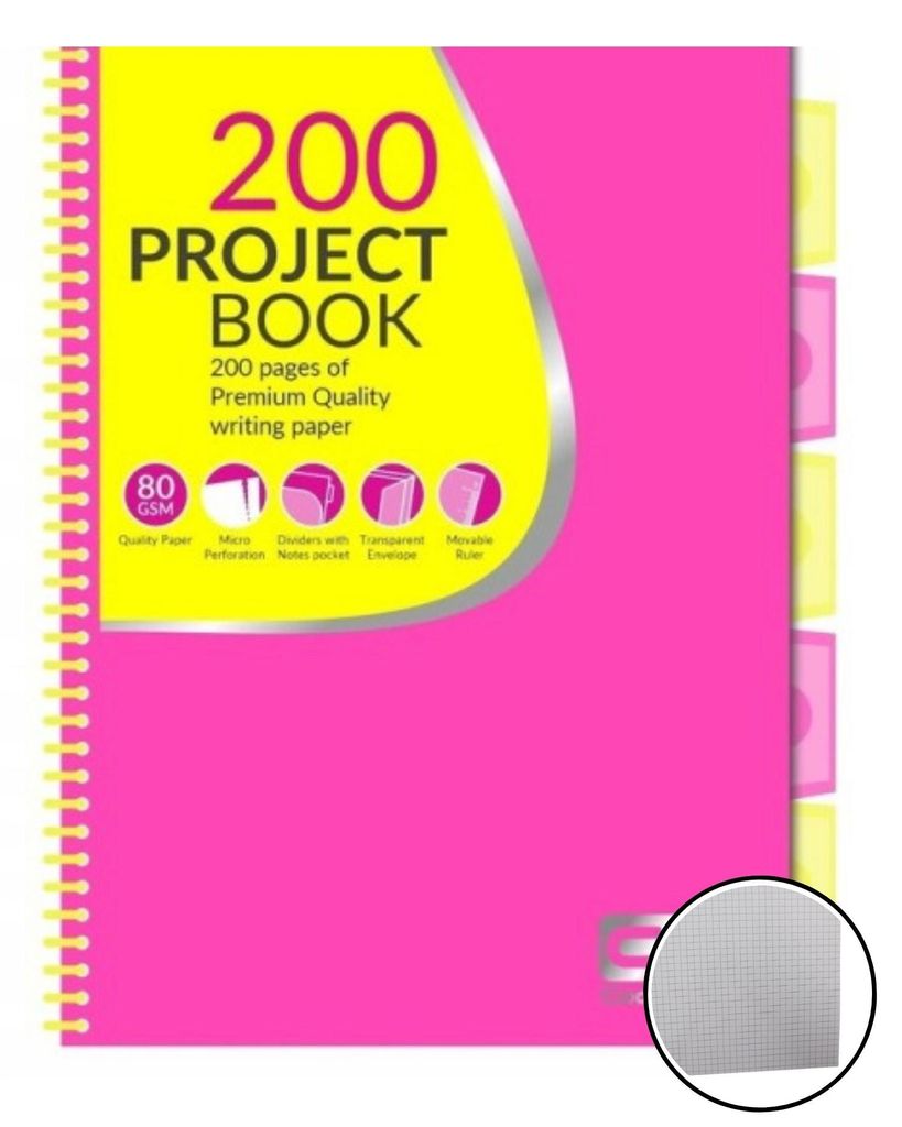 Taccuino A4 100K Pp Rosa Neon Coolpack 52085 Immagine del prodotto 