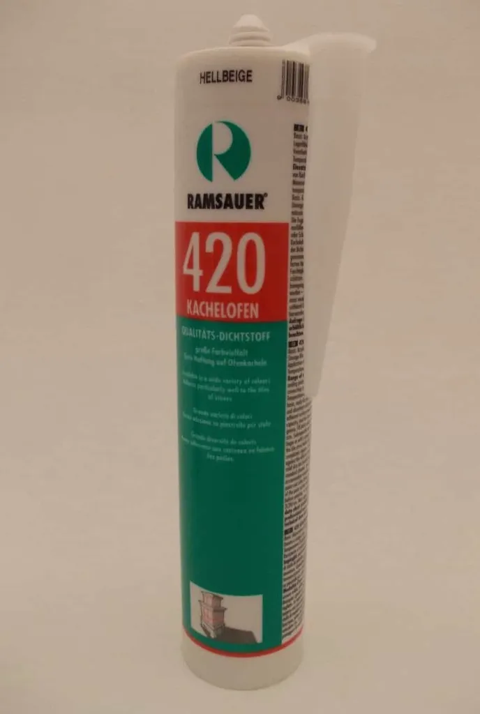 Sigillante Acrilico Chiaro per Crepe Stufe e Caminetti - Elastico 310ml