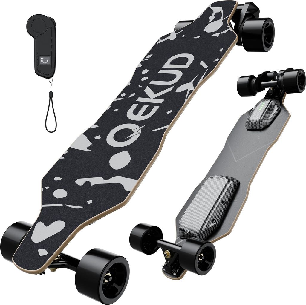 Deskorolka elektryczna Qekud S4 - wysokowydajny longboard o Zdjęcie produktu 