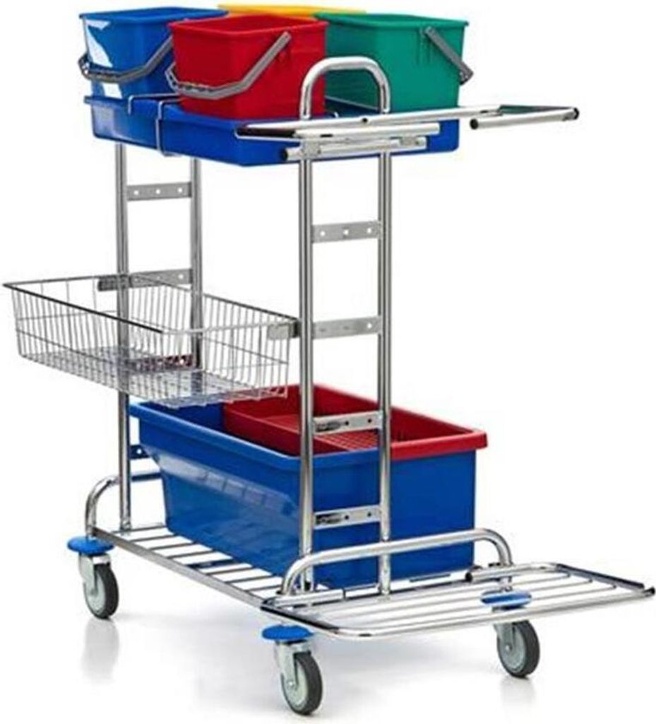 Wisch-Star Serie 108 Reinigungswagen Putzwagen Gerätewagen