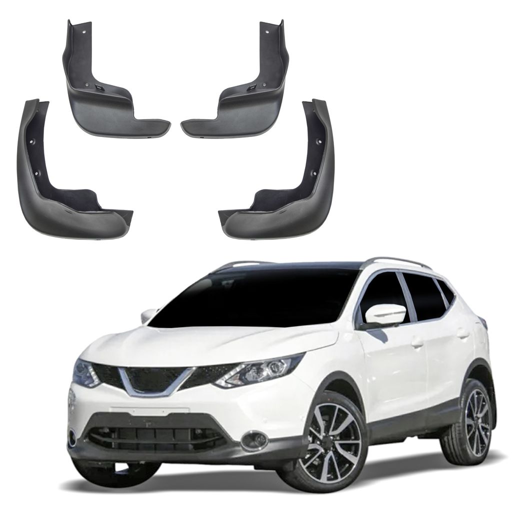 Bavettes Garde-Boue Jeu De 4 Pcs Pour Nissan Qashqai 2 J11 Image du produit 