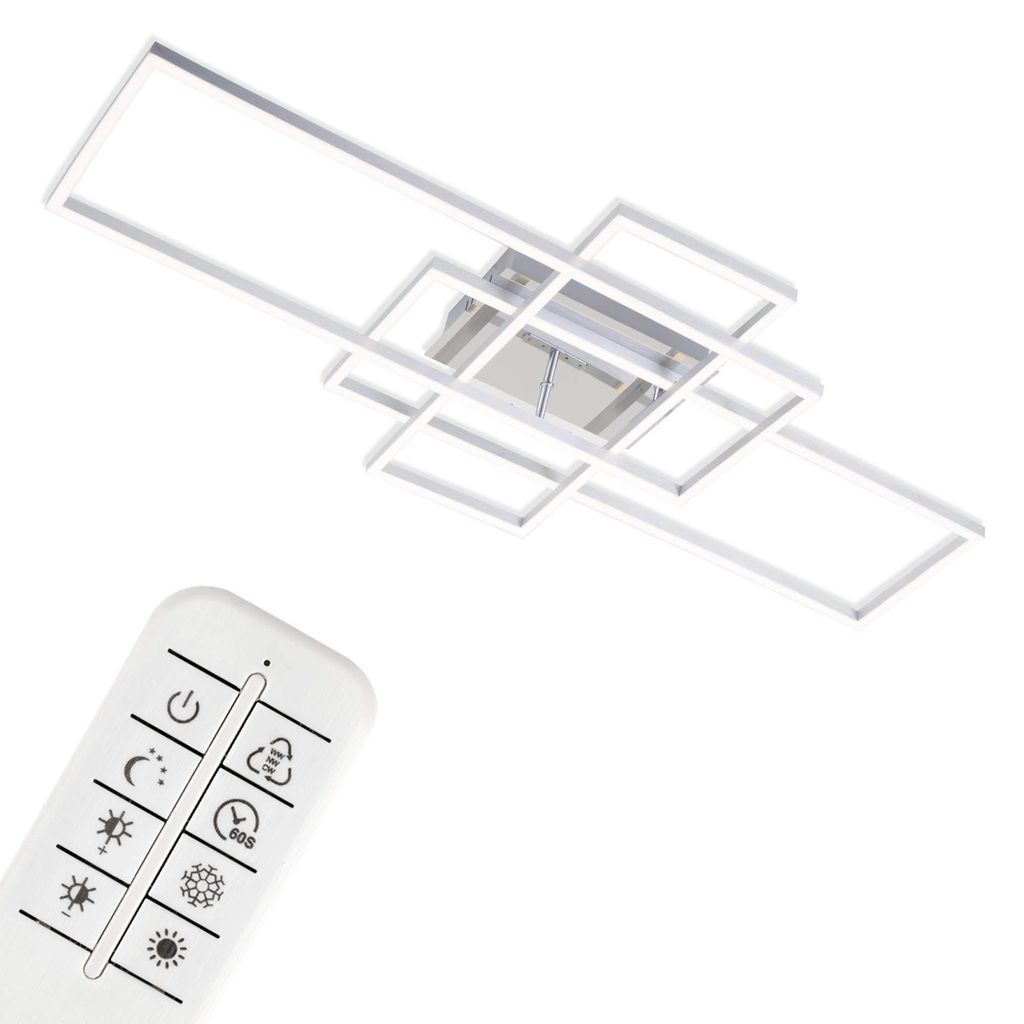 BRILONER FRAME LED-plafondlamp, met afstandsbediening, Productafbeelding 