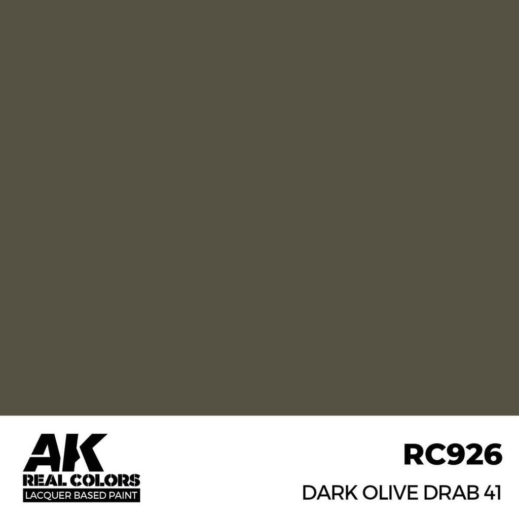 AK Interactive RC926 - Dark Olive Drab 41 17 ml. - Neu