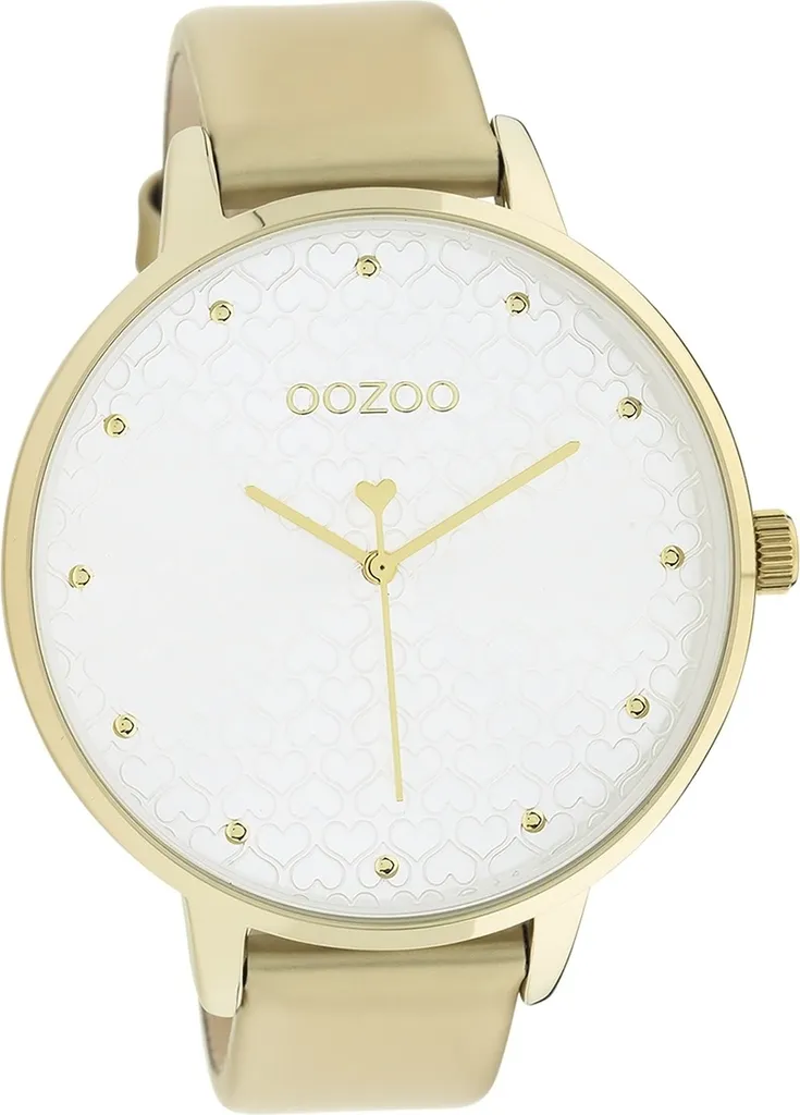 Montre Oozoo Timepieces D2UOC11035 Femme Quartz avec Bracelet en Cuir Or