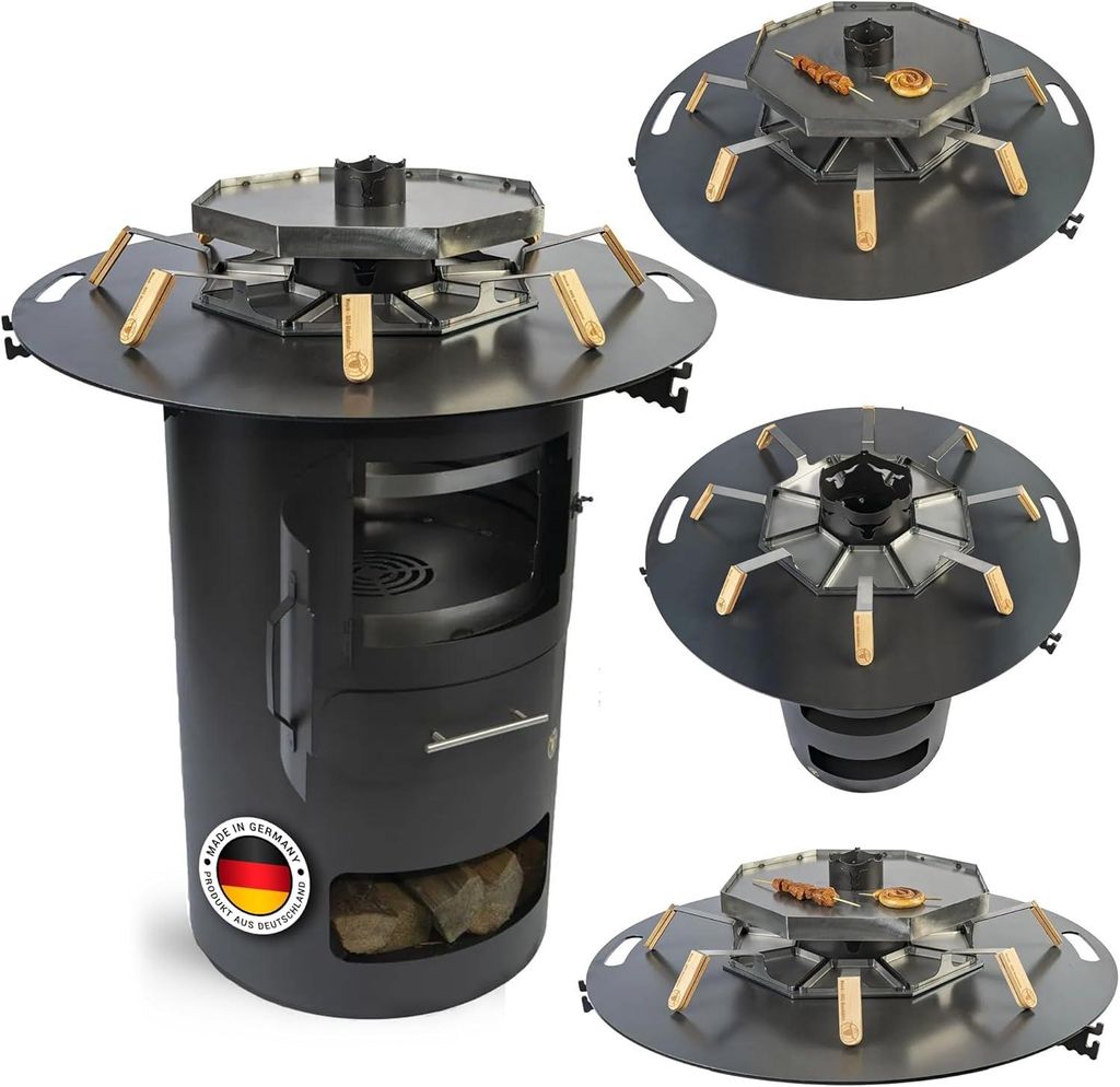 Multifunktionstonne Komplettset - Raclette / Weycklette Basic #3063