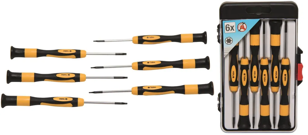 Jeu de tournevis Torx de précision BGS 35808 pour réparer vos appareils