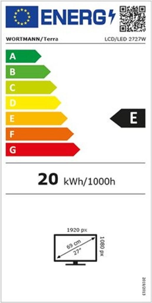 TERRA LCD/LED 2727W HA V2 czarny HDMI/DP/USB-C GREENLINE Zdjęcie produktu