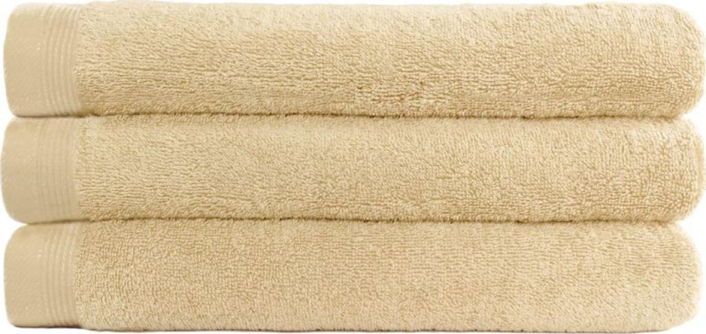 Klassisches Frotteehandtuch 70x140cm creme