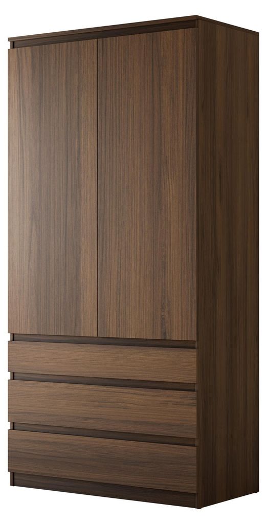 MIRJAN24 Kleiderschrank Malwa 2D3SZ, Kleiderschrank, Produktbild  KI-generiertes Bild