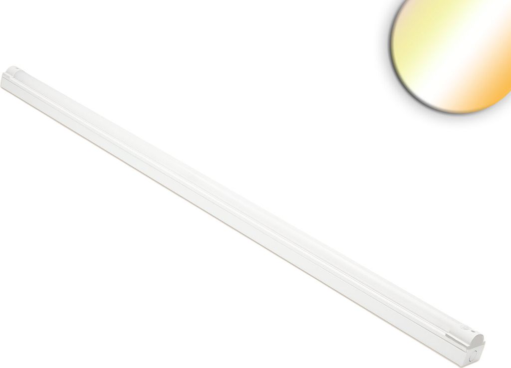 ISOLED 116020 LED Balkenleuchte 150cm, PIR-Sensor, PowerSwitch 22|29|32|37W, 150 lm/W, ColorSwitch 3000|4000|6000K