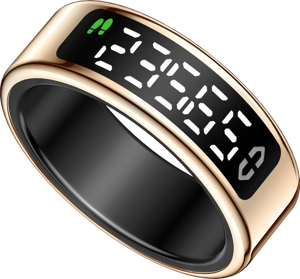 INF Smart Ring Oro Rosa Misura 12 - L'Accessorio Salute dell'Anno