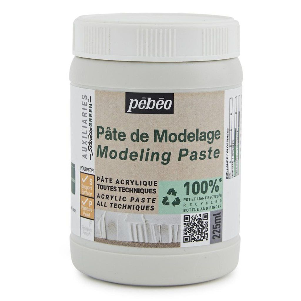 Pebeo Studio Green Modellierpaste, 225 ml