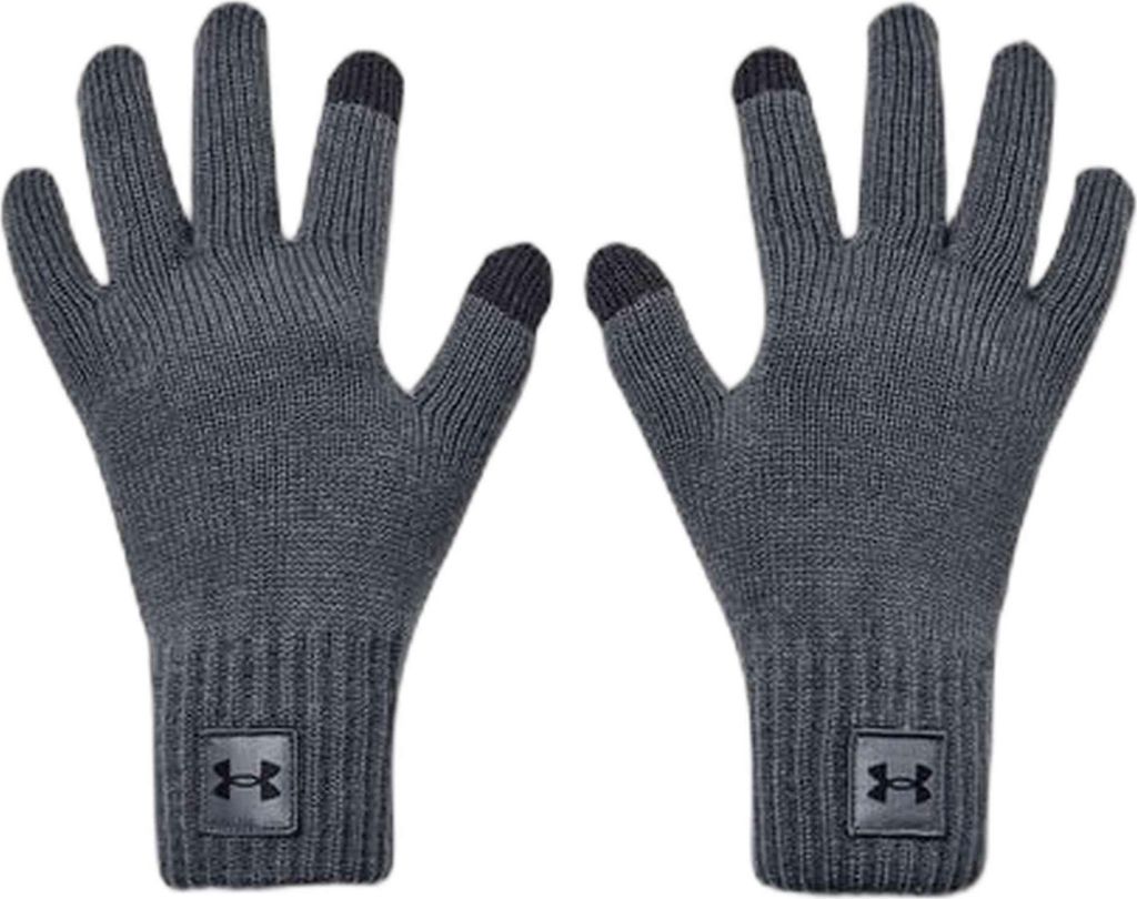 Under Armour Gloves 49736178598227 in Grey color size S-M