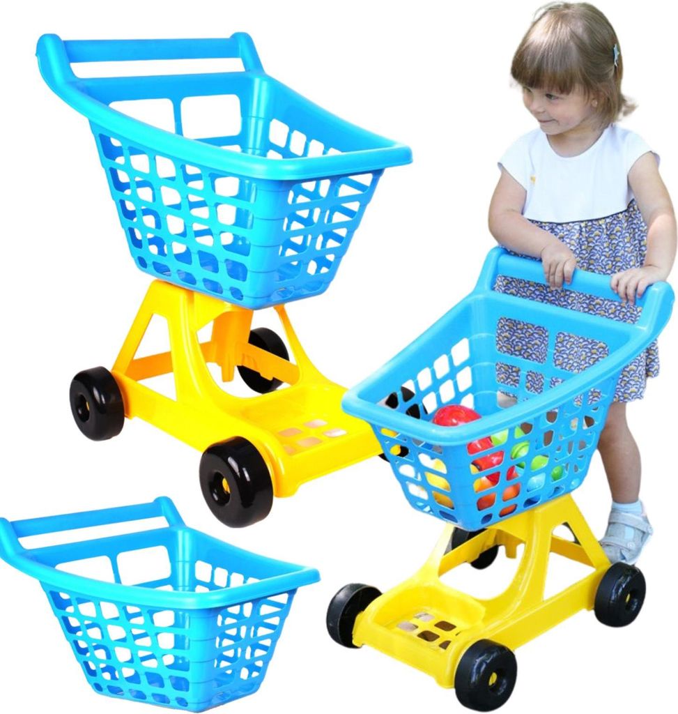 Carrello per la spesa, cestino per la spesa, per bambini Immagine del prodotto 