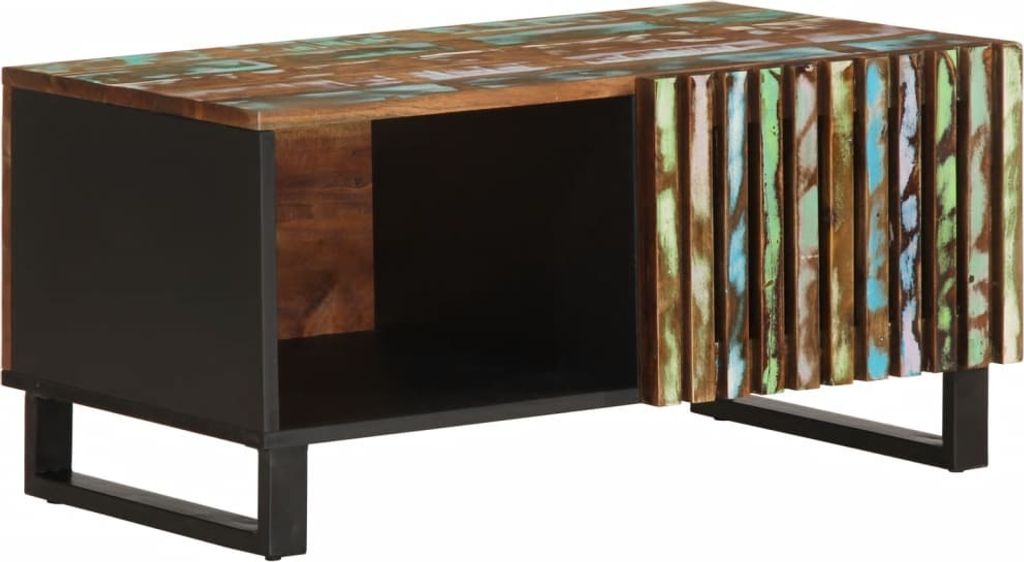 Couchtisch 80x51x40 cm Massivholz Akazie