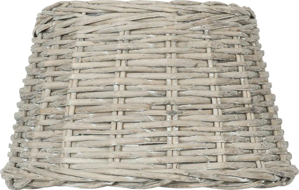 Clayre & Eef Lampenschirm Hängelampe Ø 36x22 cm Beige Produktbild 