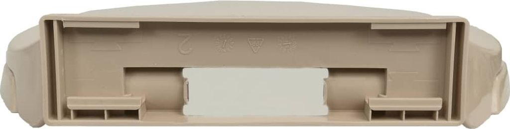 vidaXL Toilettensitz mit Absenkautomatik Beige Oval Produktbild 6