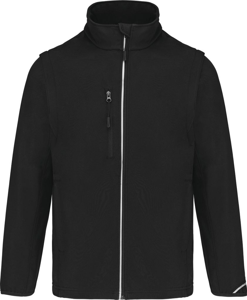 PROACT Softshelljacke mit abnehmbaren Ärmeln